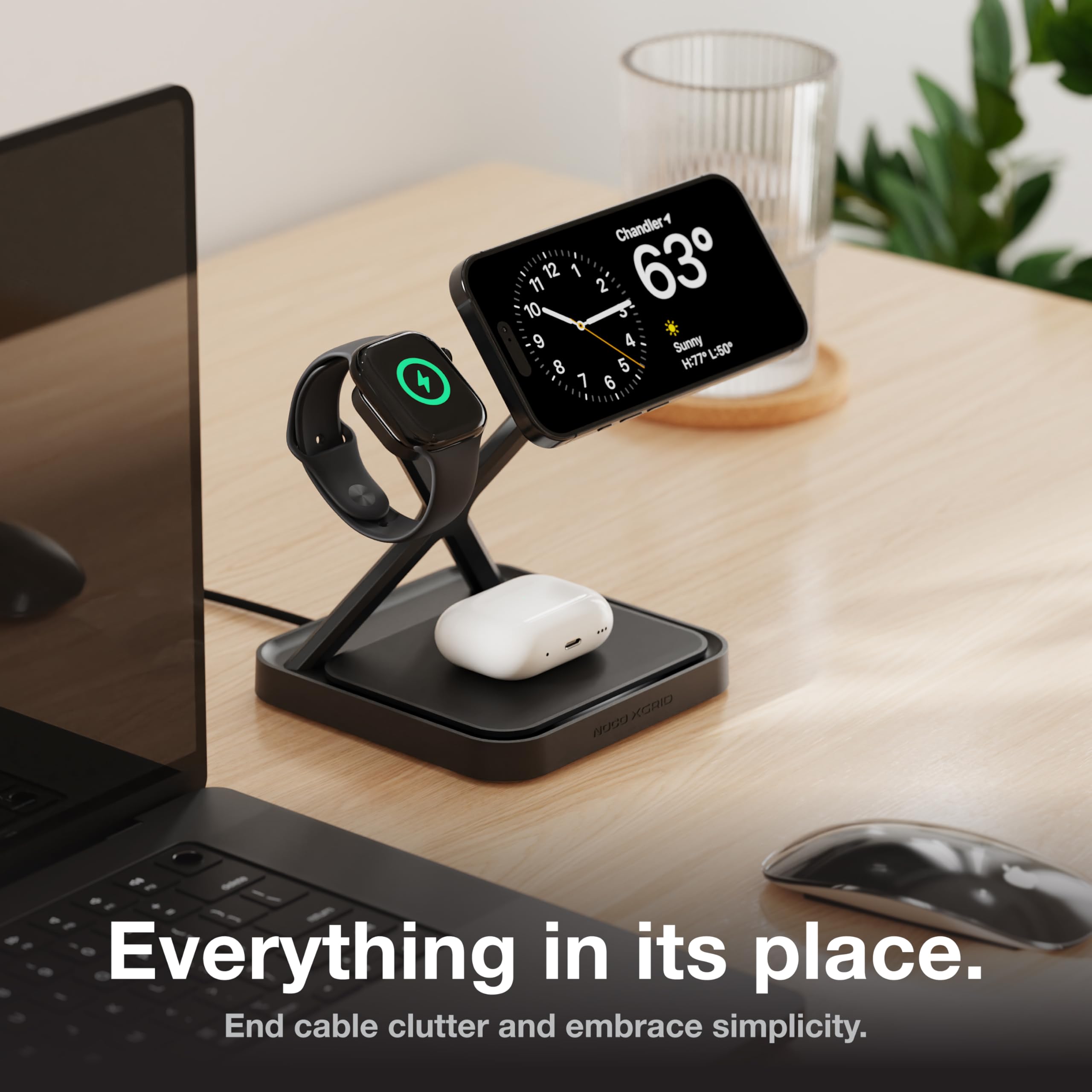 Amazon.com: NOCO XGrid XDS3: 3-in-1 Wireless Charging Stand